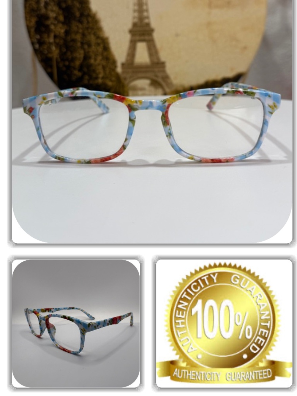 UNIQUE-THE PIONEER FLORAL GLASSES!